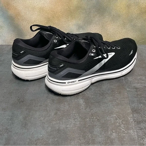 Brooks Ghost 15 1203501B012 Women's Black/White Running Shoes Size 9.5B - Picture 7 of 16